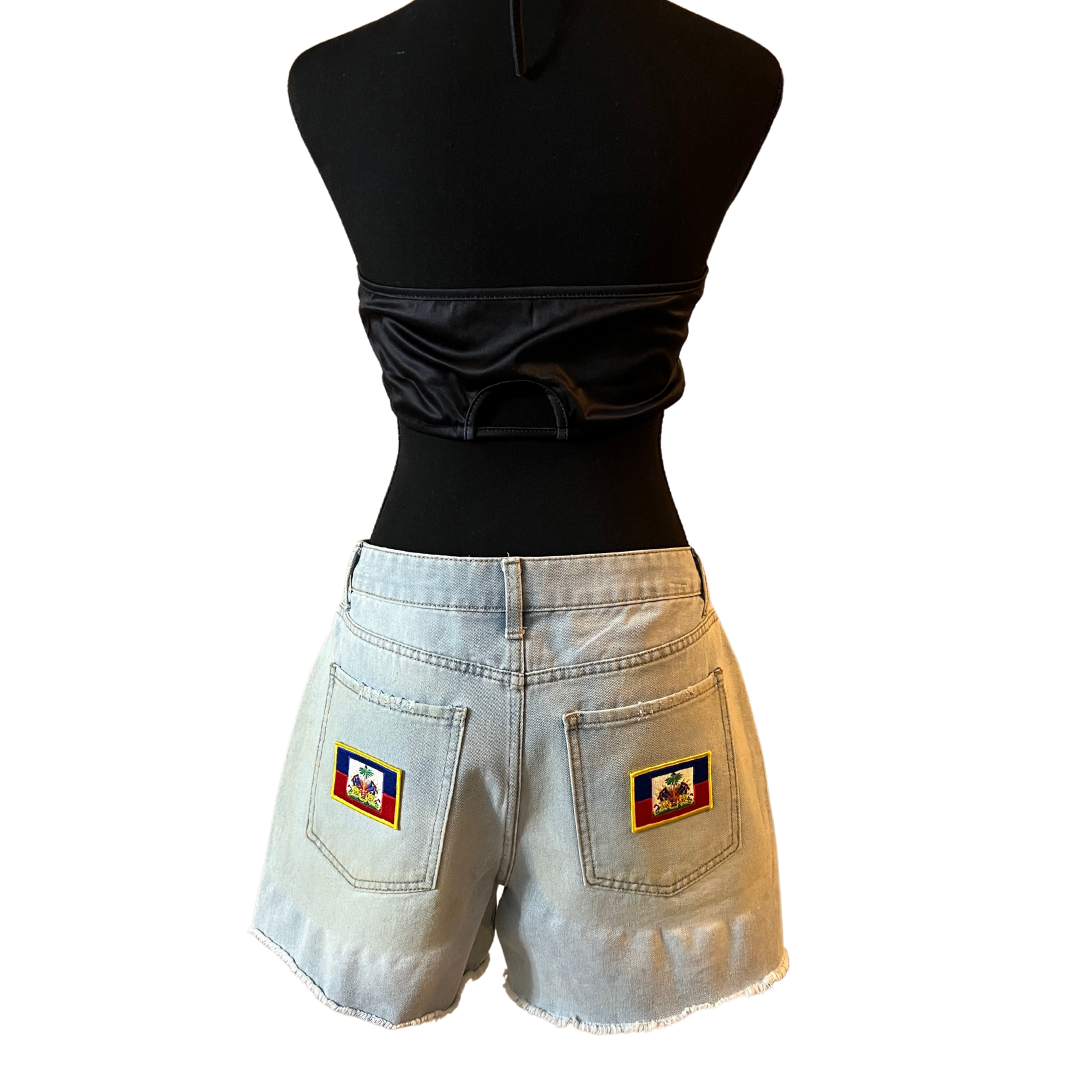 Haitian Flag Shorts