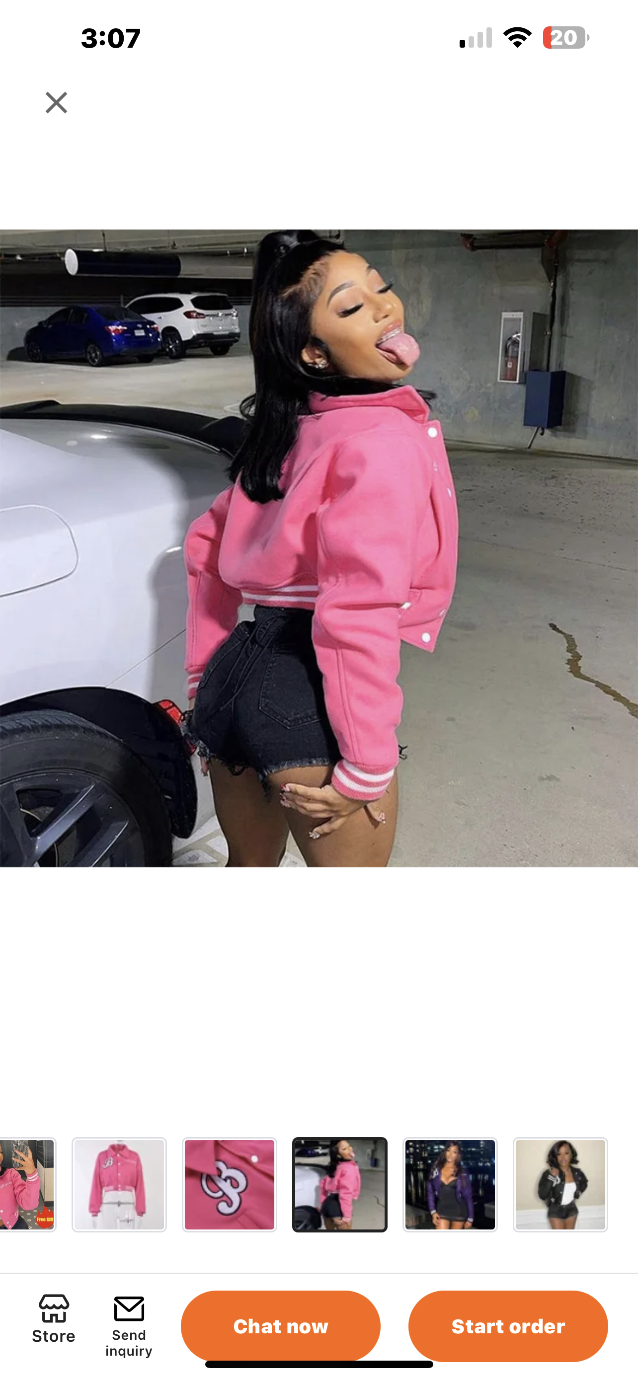 Womens Varsity Jacket Fashion Print Womens Coats.