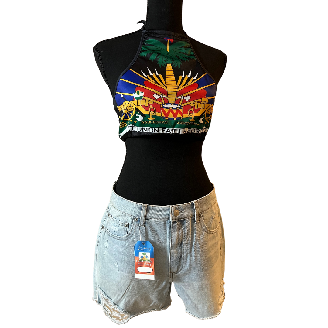 Haitian Flag Shorts