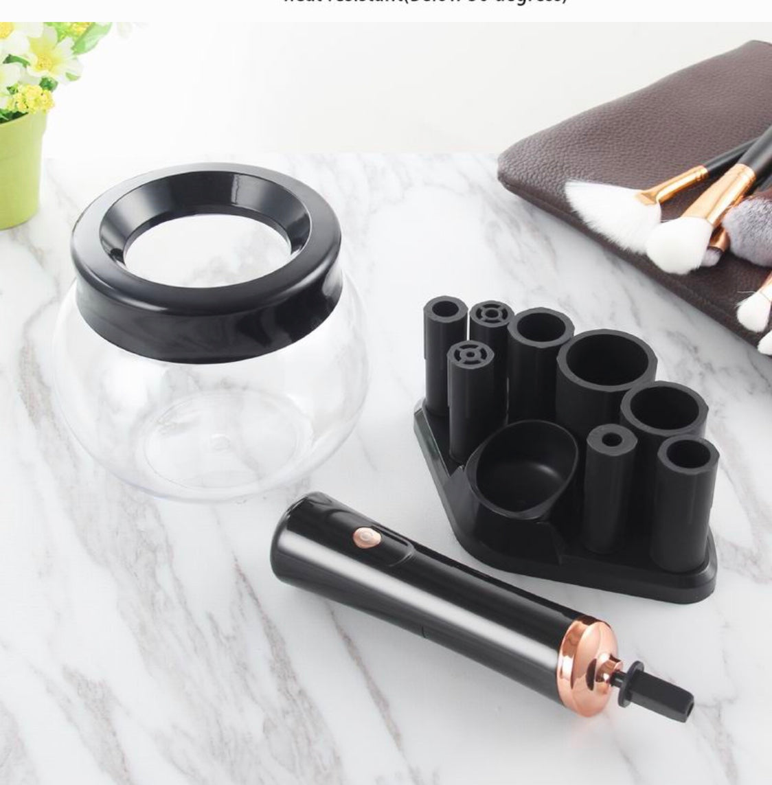 2 and 1 Electric Make up Brush Cleaner and Dryer