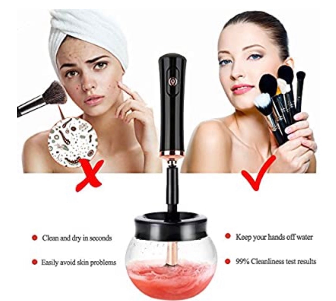 2 and 1 Electric Make up Brush Cleaner and Dryer