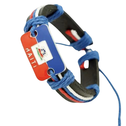 Haitian Leather Bracelet