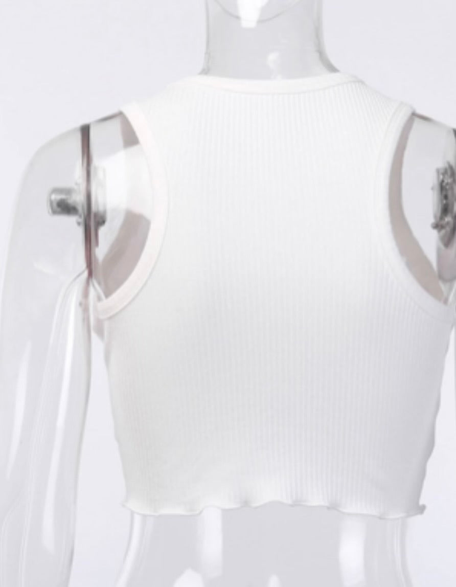 Sexy Chinese Fortune Graphic Design Inspired Tank